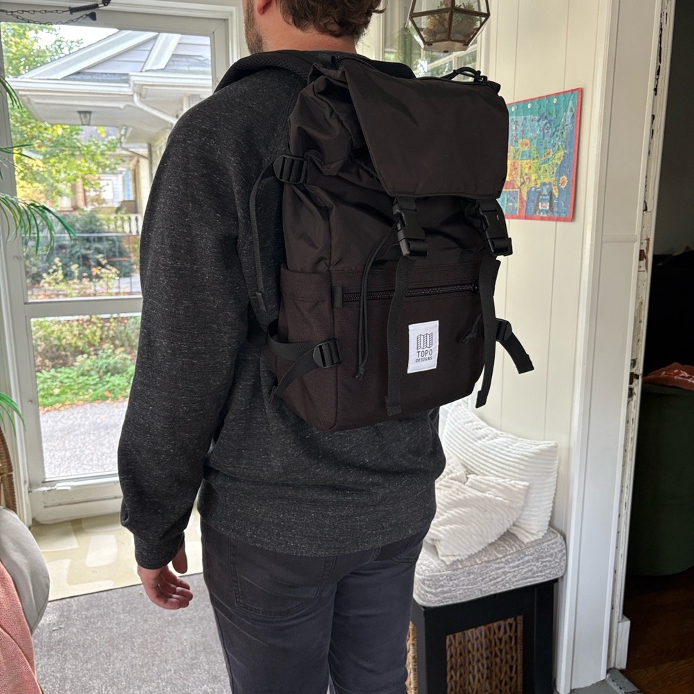 Topo Designs rover pack classic Black Backpack - Picture 6 of 10